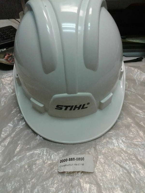 0000 888 0800 Construction Hard Hat, White